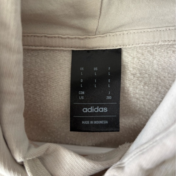 Adidas Men's Off-White Hoodie - Picture 3 of 3